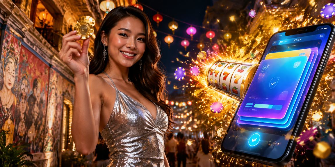 Pemain menggunakan bonus ayu89 untuk permainan slot di Pulau Pinang