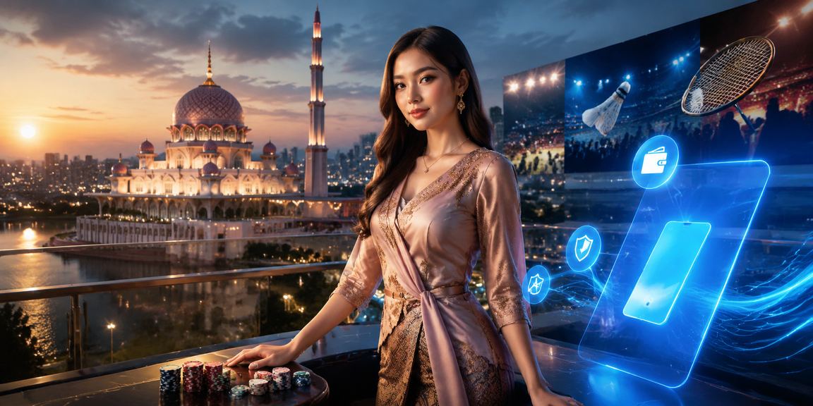 Pengguna Putrajaya menggunakan aplikasi hiburan kasino ayu89 di peranti mudah alih